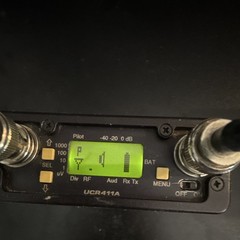 Lectrosonics UCR411A Digital Hybrid UHF Wireless Receiver Block 21 Black