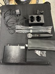 Shure QLXD4 V50 Wireless Receiver + QLXD2 Handheld Microphone (172-216 MHz)