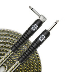 Analysis Plus Yellow Oval Instrument cable 20ft – Overmolded straight to angle