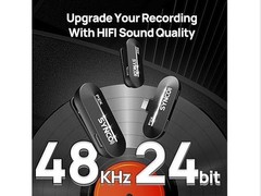 NEW Synco Wireless 2 Microphones For USB-C Phones 48kHz/24-bit P2XT
