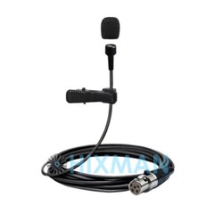 HIXMAN LB6-SM Black Lavalier Lapel Mic For Lectrosonics SM LM UM Wireless Mics