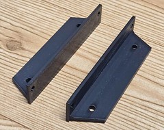 Mounting Ears For Moog Slim Phatty Synthesizer fits 19″ Studio Rack