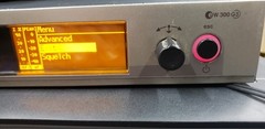 Sennheiser EM300 EW300 G3 Wireless Mic Receiver / Band A: 516-558 with Mount