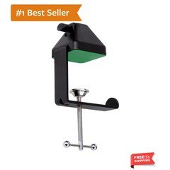 Heavy-Duty Metal Table Mount Clamp, Desk Table Mount C Clamp For Microphone M…