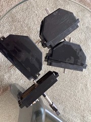 ITT Cannon DL Connectors Various with Hundreds OF Gold Pins Audio Connectors