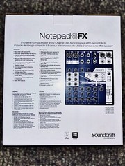 Soundcraft Notepad-8FX Mixer with Effects