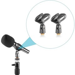 2 Pack Microphone Clip Clamp Holders for Sennheiser e835, e845, e865, e935, e945