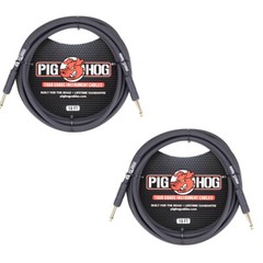 Pig Hog PH10 10′ Instrument Cable Dual Pack