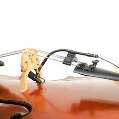 Rannsgeer Cello Clip-On Musical Instrument Microphone for Wireless Microphone