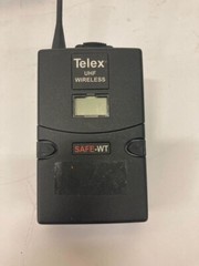 Lot of 7 Telex Safe-WT Band F UHF Wireless Beltpack Transmitter Tested for power