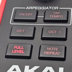 Akai Professional MPK Mini MK3 25-Key USB MIDI Keyboard Controller Red Black