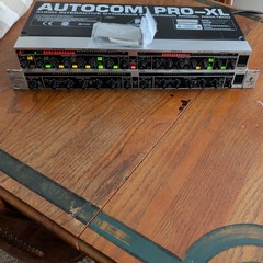 Behringer MDX1600 Autocom Pro-XL & MDX1400 Processors W/Power Cord