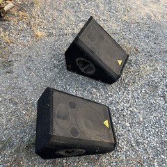 Behringer Eurolive VS1220F 12in Passive Wedge Monitors Pair 600W 8 Ohm