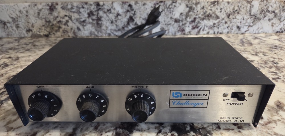 Bogen Challenger C10 Solid State 10W PA Amplifier – Series Z-51