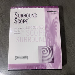 Vintage Digidesign Surround Scope TDM and RTA Plugin Software Sealed in Box