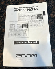 Zoom HD8 Hard Disk Recording Studio – Complete 8-Track Digital Studio