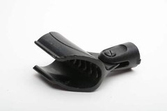 Sure Microphone Stand Mount Holder (Screw-on stand, Clip-on mic.)