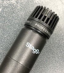 Stagg SDM70 Professional Dynamic Cardioid Microphone – XLR Vocal/Instrument Mic