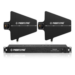 Wireless Mic Antenna Distribution Phenyx Pro PAS-225X 160ft Range