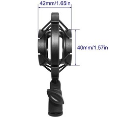 Universal Microphone Shock Mount Anti Vibration Holder for 43~48mm Diameter