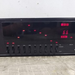 Works WATCH VIDEO* Vintage DBX 10/20 10-Band Equalizer & Spectrum Analyzer