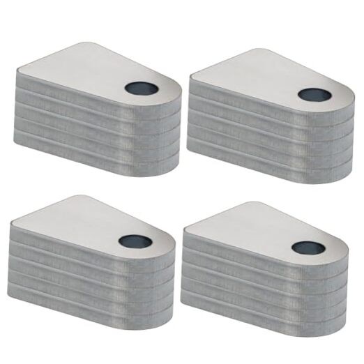 Weld on 1/2″ Hole; 2-1/2″ Height; 1-3/4″ Wide; 1/4″ Thick 20 Pcs Silver
