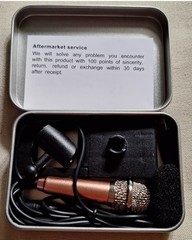 JeMii Mini Microphone set 2.5″ NIB