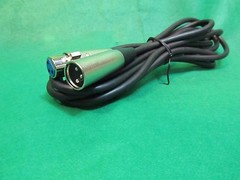 6 Ft 3-Pin XLR Extension Microphone Mic Audio Cable Male to Female.
