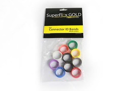 SuperFlex Multi-Color ID Rings for Elite Core XLR MIC Cables