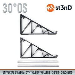 UNIVERSAL STAND for SYNTHS / CONTROLLERS – 30° – Open Style – 30L245F15 (Arturia