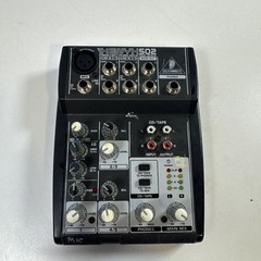 Behringer XENYX 502 Premium 5 Input 2 Bus Mixer (No Power Supply) un Tested