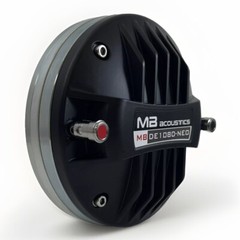 MB Acoustics 1.4” Neodymium Titanium Compression Driver, 4″ VC, 8Ω MB-DE1080-NEO