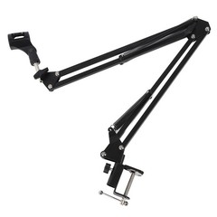 Desk Mic Stand Wide Application Adjustable Table Mic Stand Sturdy Reinforced