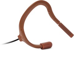 Point Source EO-7LH-TRS-BROWN EMBRACE OMNI On-Ear Lavalier Microphone High Sens