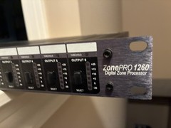 DBX ZonePRO 1260 12×6 Digital Zone Processor 12-In 6-Out TESTED WORKS PERFECT