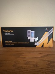 Maono Podcasting Microphone Kit USB Plug n Play w/ Boom Arm Stand