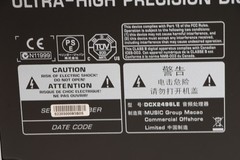 Behringer DCX2496LE Ultra High-Precision Loudspeaker Management System