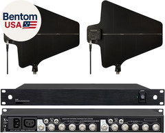 UHF Active Directional Antenna Power Distribution System for SHURE Wireless Micr