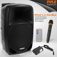 Bocinas 1000W Bluetooth Recargable Portátil Con Micrófono Inalámbrico En Oferta