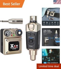U45 Wireless in Ear Monitor System 5.8ghz IEM System Transmitter and bodypack…