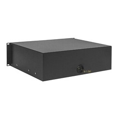 Sound Town 19-inch 3U Locking Rack Drawer, with Protection Foam (STRD-3D)