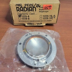 Radian 1225-8 Replacement Diaphragm JBL 2410 2420 2421 2425 2426 2427 LE85 LE175