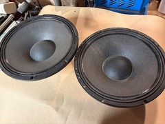 PAIR (QTY 2) 18 Sound 15W700 15″ Subwoofer 1200 Watts 8-Ohms Loud Speaker