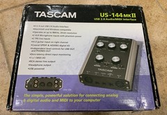 Tascam US144MKII USB 2.0 Audio MIDI Interface Bus-powered Good Working Condition