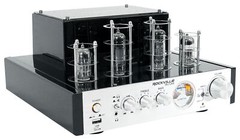 Rockville BluTube Tube Amplifier/Home Theater Bluetooth Receiver+(4) 4″ Speakers