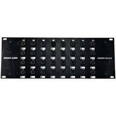 Seismic Audio – SARMSS-32×1010-32 Channel XLR TRS Combo Splitter Snake Black