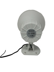 Power Horn Speaker/Siren, Security, Public Announcement, Wall Mount. 8Ohm. AZS83