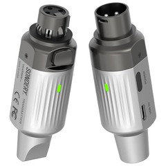 Professional UHF Wireless XLR Transmitter and Receiver, 7-Channel Wireless Mi…