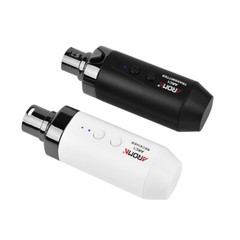 Aroma Microphone Transmitter Receiver 5.8GHz Plug On XLR Rechargeable Battery