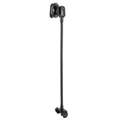 Adjustable Gooseneck Microphone Stand W/desk Clamp For Radio Broadcasting Studio